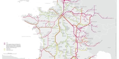 Toulouse ga xe lửa bản đồ