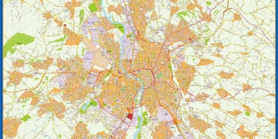 Bản đồ của Toulouse cửa hàng