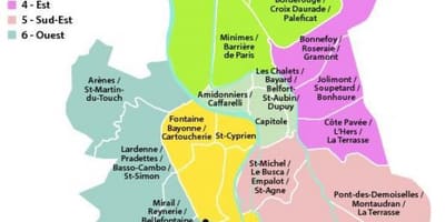 Bản đồ của Toulouse thì tôi đã tìm ra